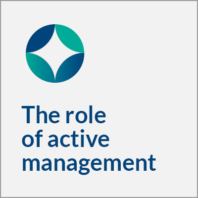 The role of active management