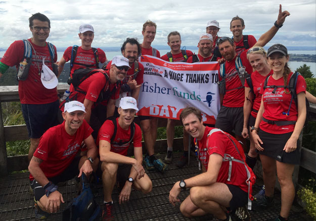 Fisher Funds takes part in Mal's journey in the High Five-O Challenge